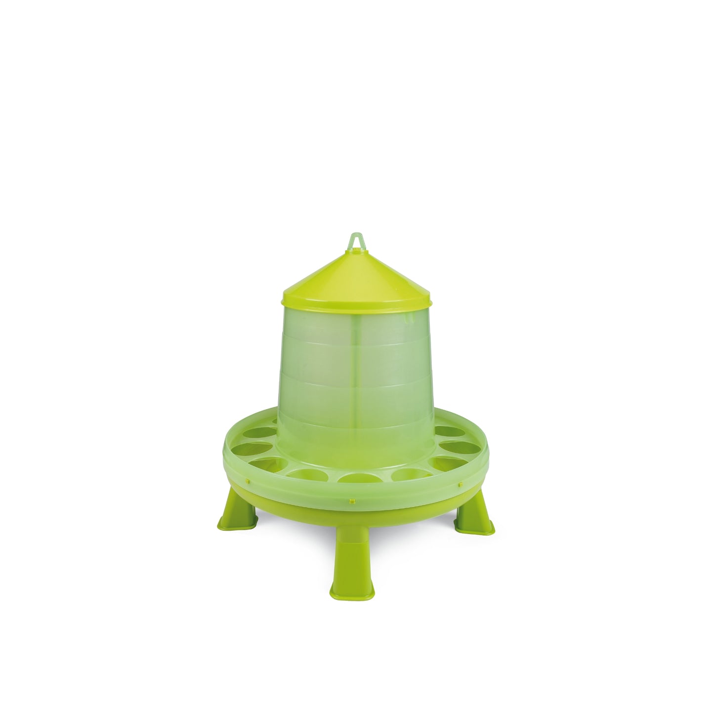 Fôrautomat Gaun med ben og anti-søl - Grønn