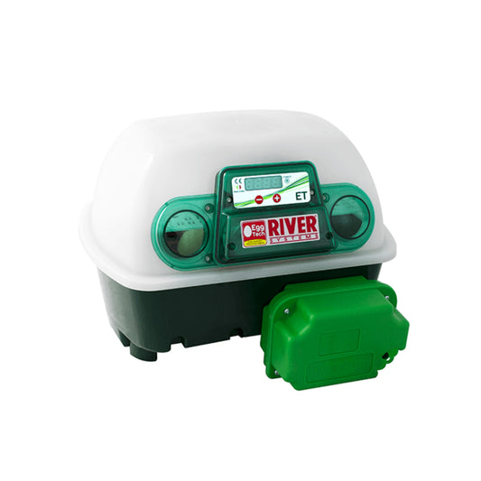 Rugemaskin River Systems 12 egg helautomatisk