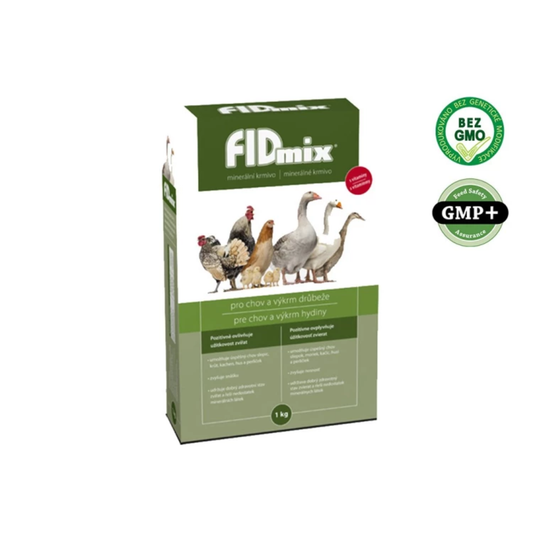 FIDmix 1kg mineral- og vitamintilskudd til fjærfe