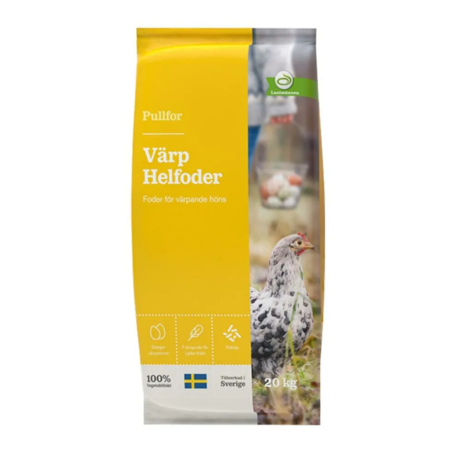 Helfôr Værp 20 kg - for verpehøns